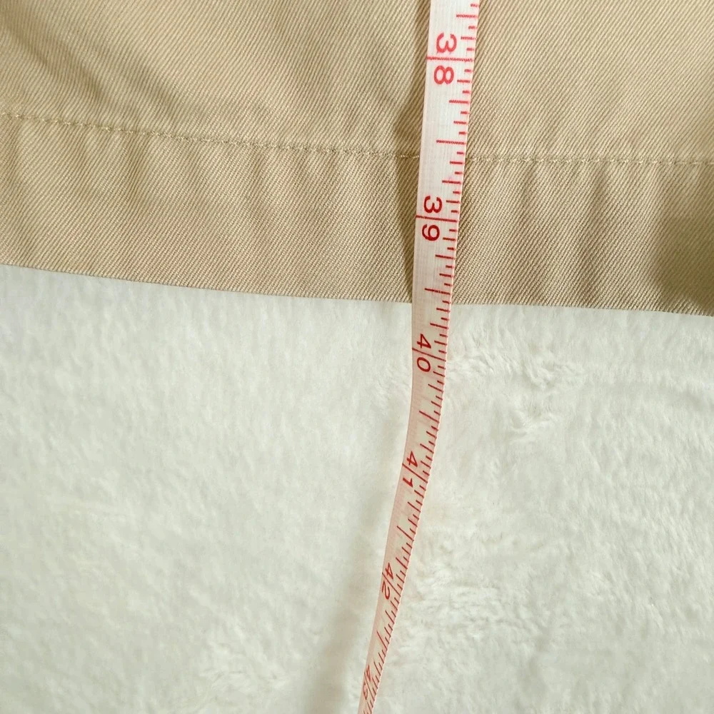 Banana Republic Gavin Straight‎ Fit Chinos Khaki Mens 34x32 100% Cotton Pants